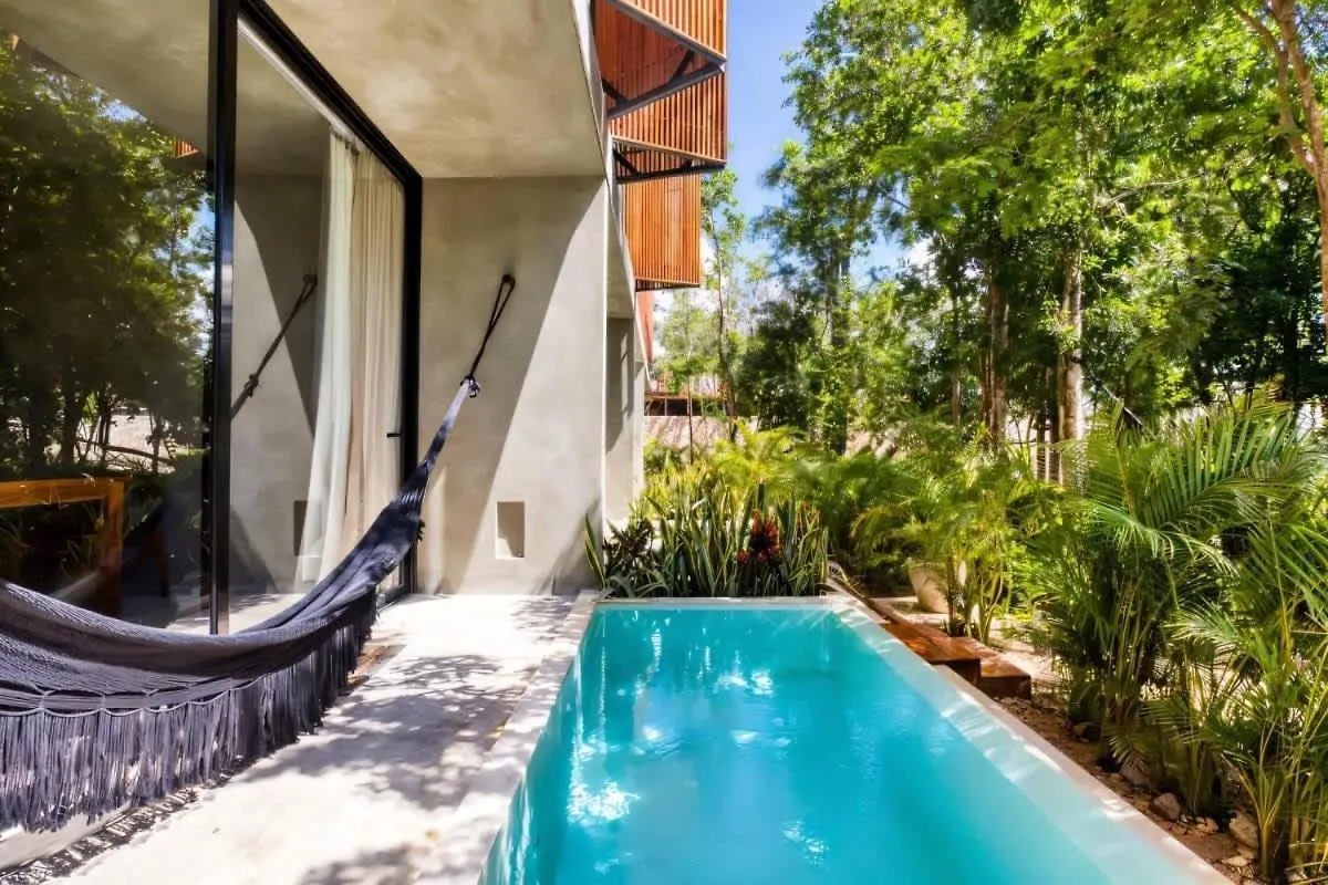 Tulum Aesthetic Mater Suite Seremonia Origen With Private Pool Rooftop Jacuzzi And Gym Apartment