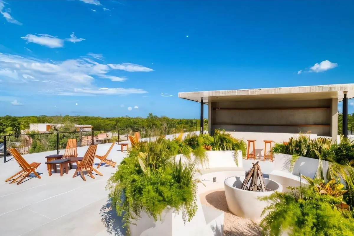 Apartment Tulum Aesthetic Mater Suite Seremonia Origen With Private Pool Rooftop Jacuzzi And Gym Mexico