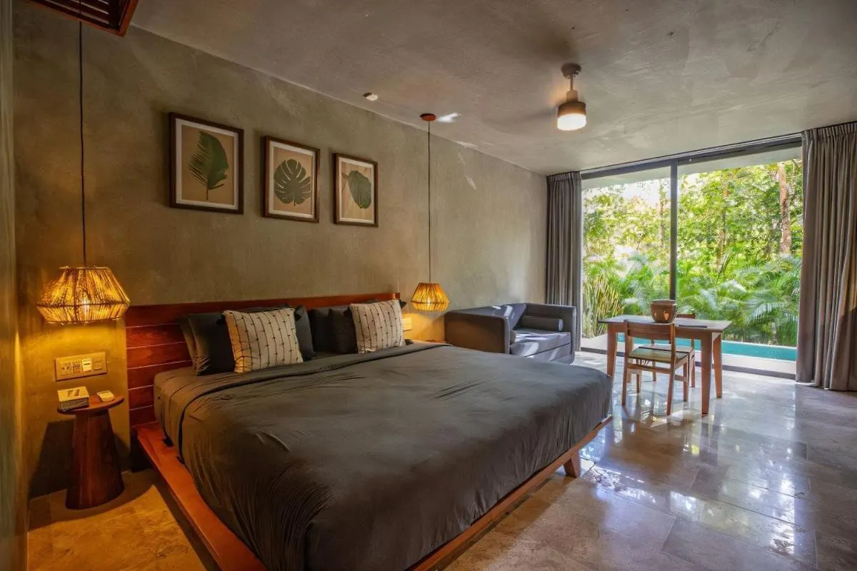 Tulum Aesthetic Mater Suite Seremonia Origen With Private Pool Rooftop Jacuzzi And Gym Apartment